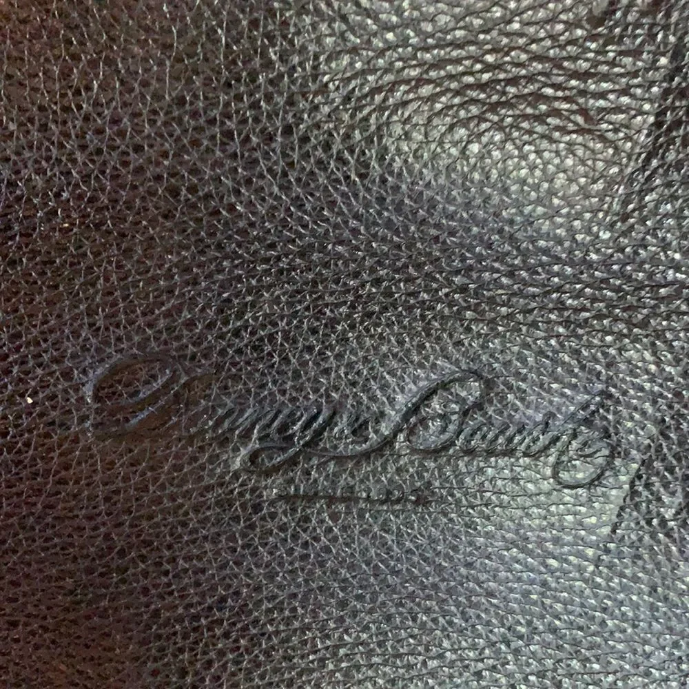 Dooney & Bourke black leather tote handbag